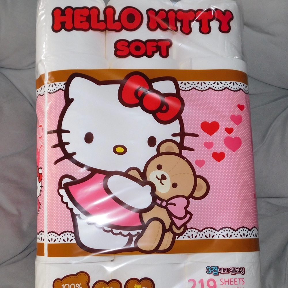 Hello Kitty Toilet Paper